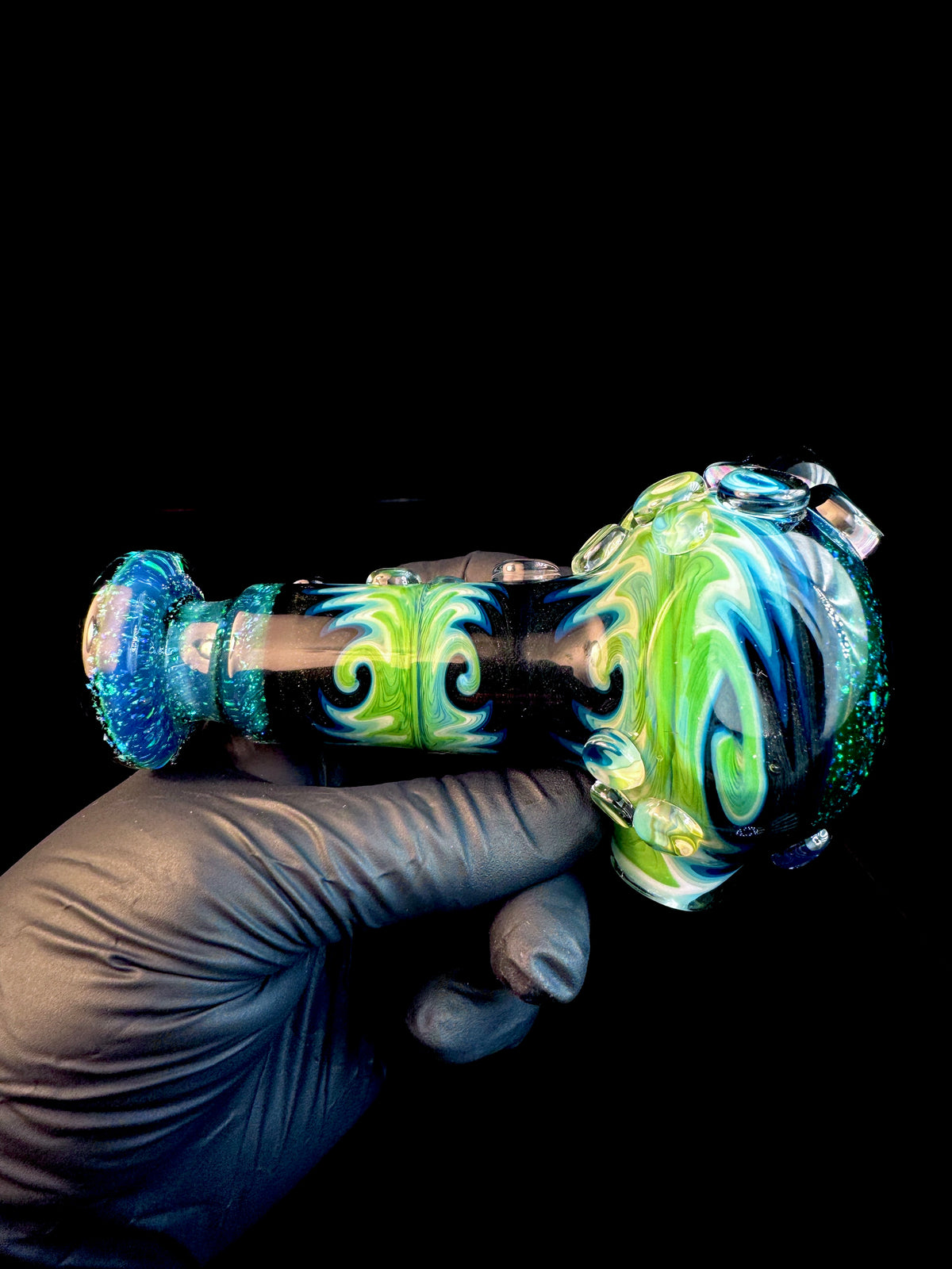 Wigwag opal pipe