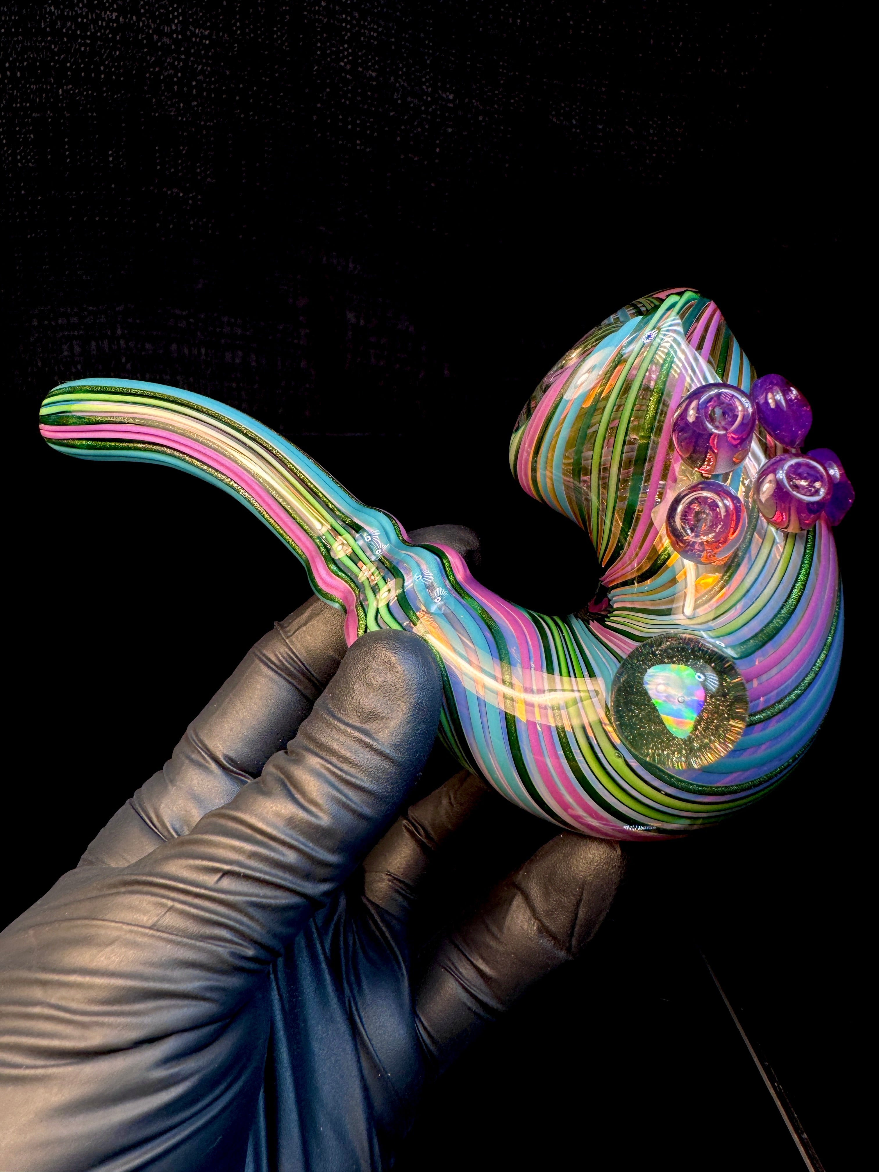 Fumed linework opal lock