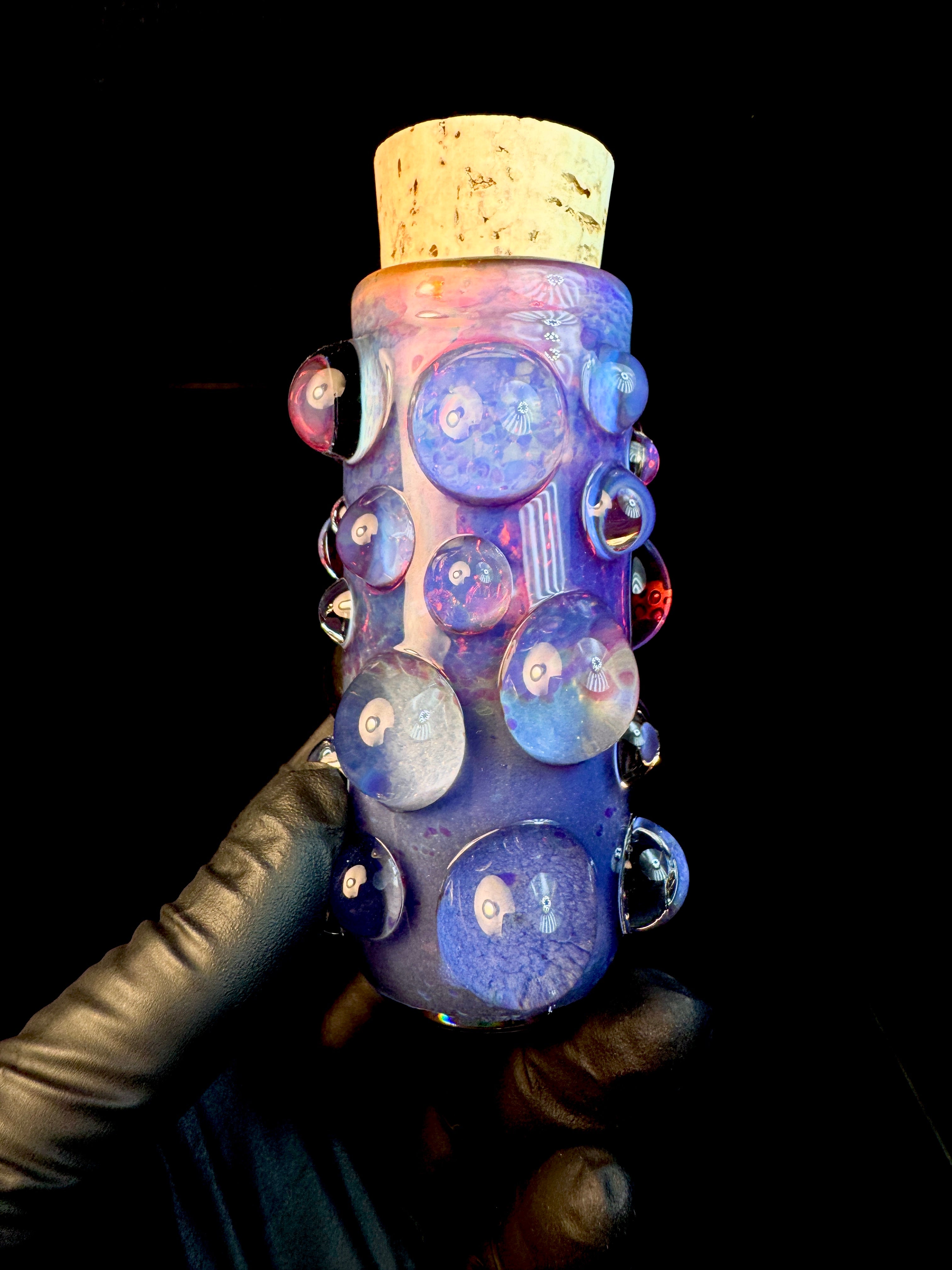 Slender ap x purple urple flat bottom nug Jar