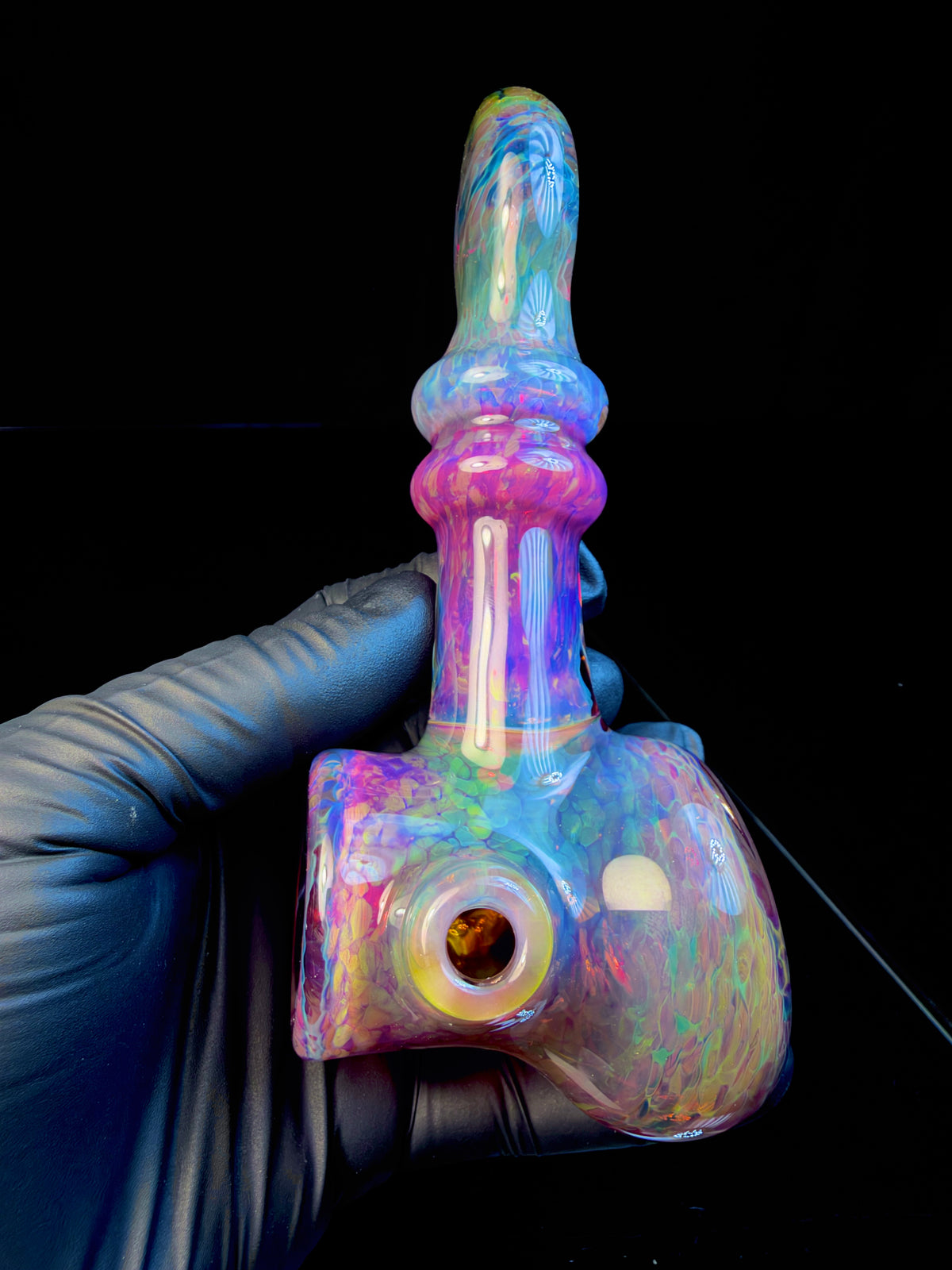 Burnt amber opal hammer
