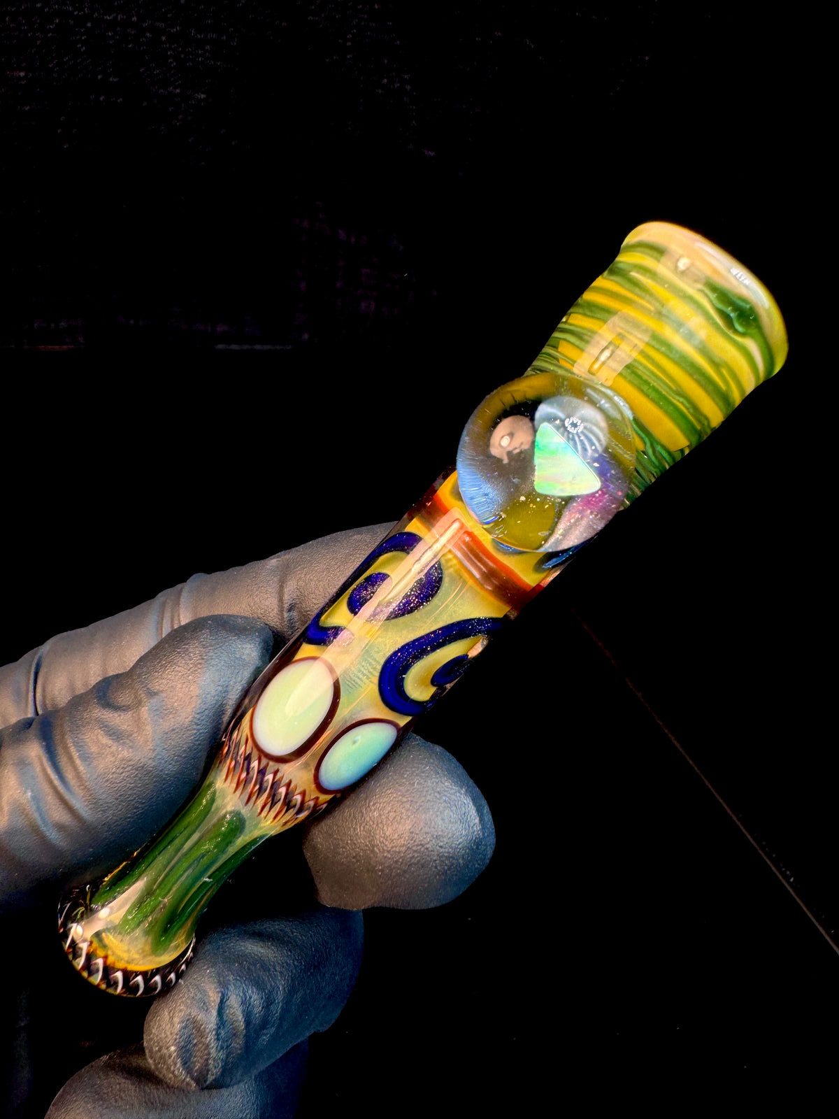 Gold fumed inside out bat