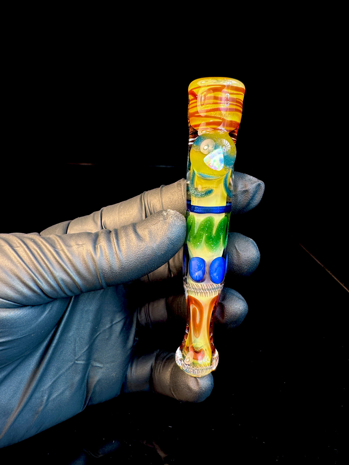 Gold fumed inside out bat