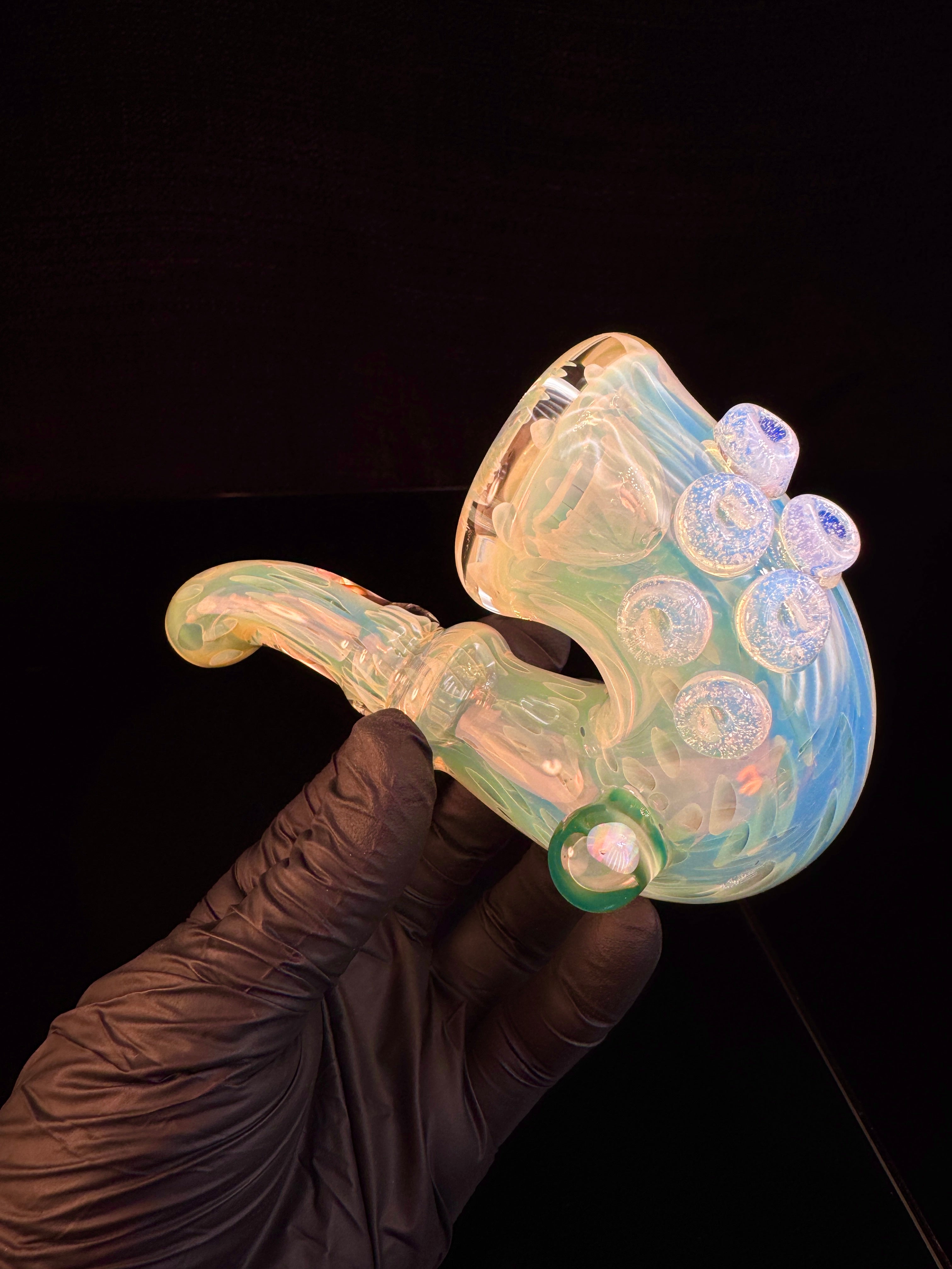 Silver fume x secret white opal sherlock