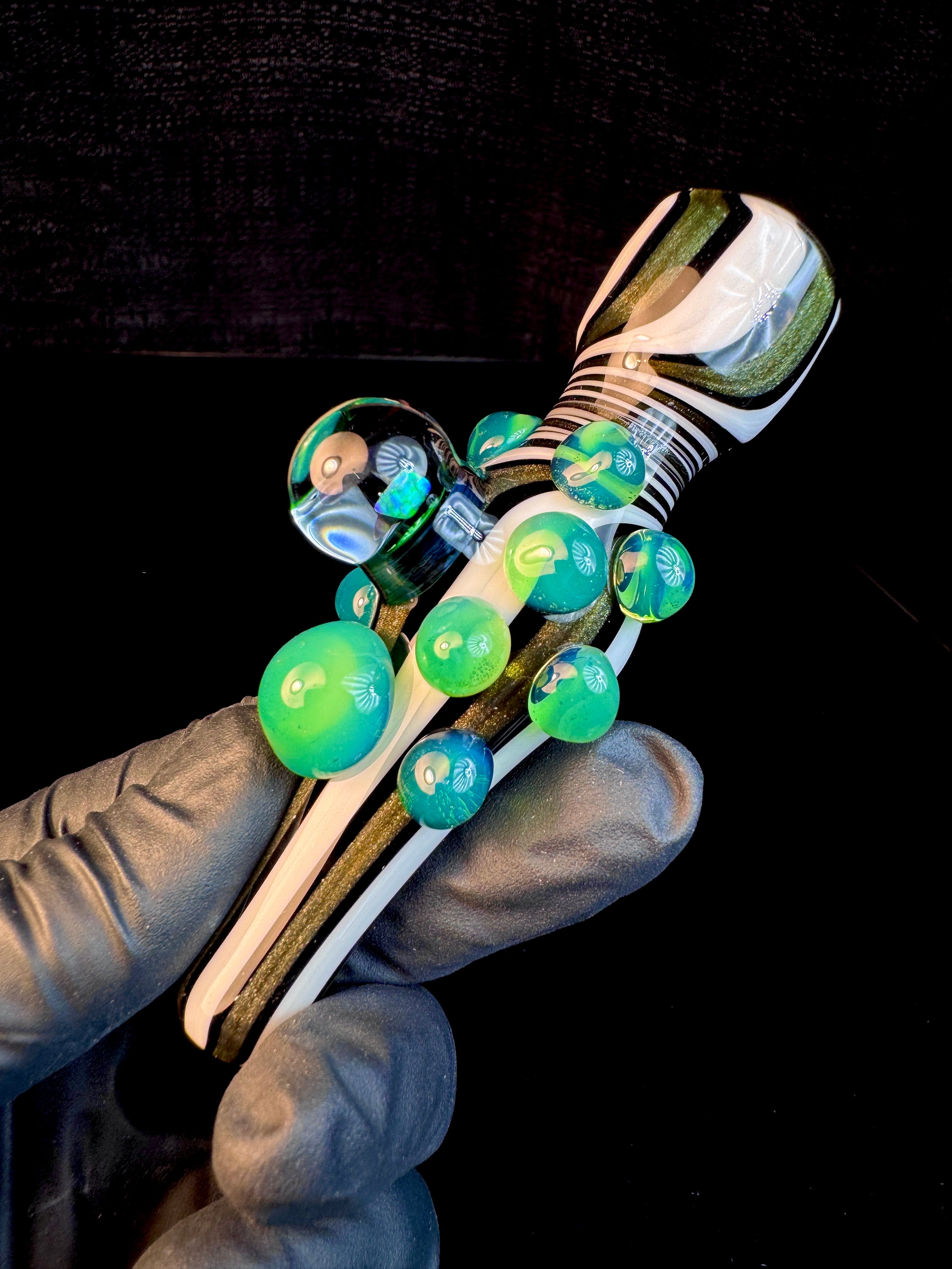 Beetlejuice x dense slyme opal chillum
