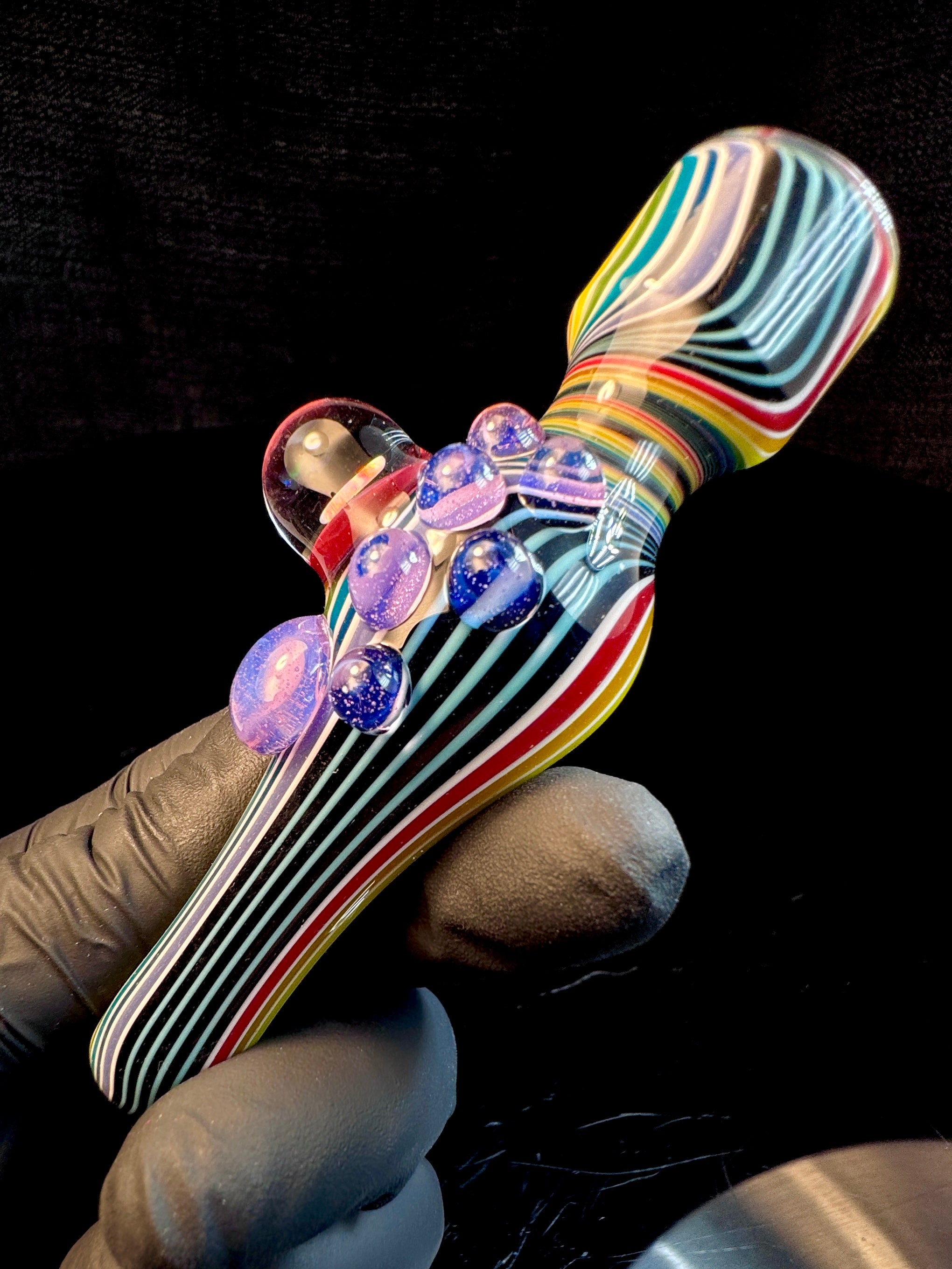 Rainbow fade x pink slyme Opal chillum