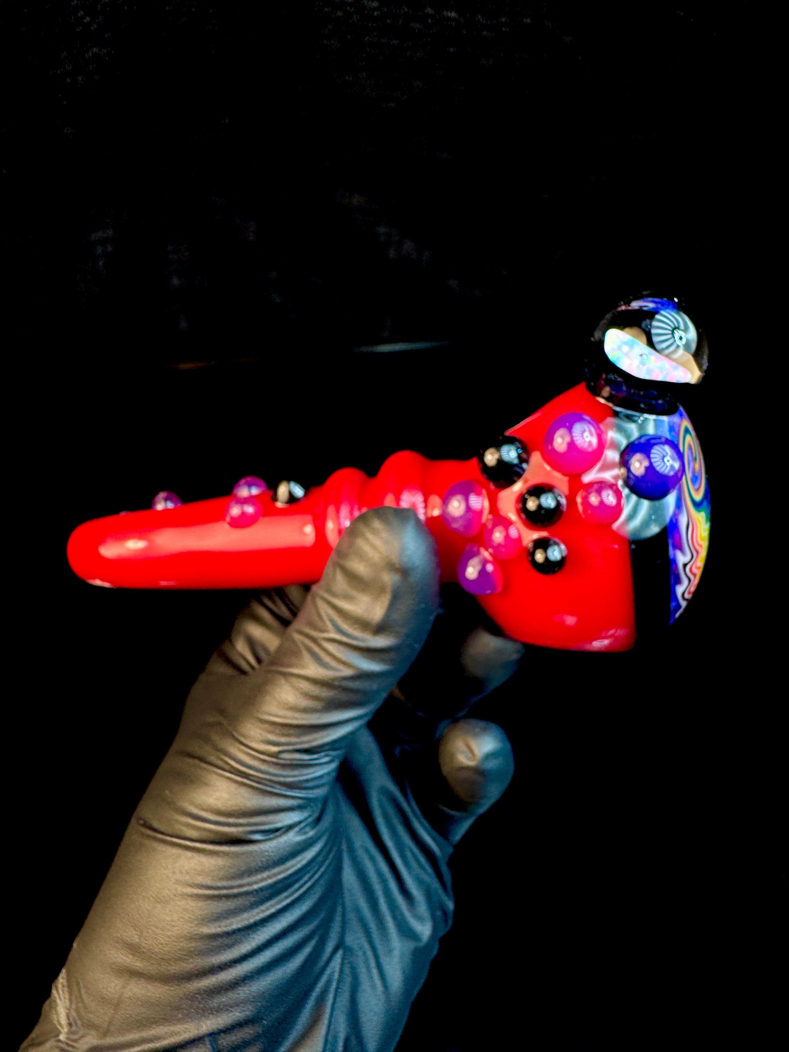 Cherry Wigwag cropal opal pipe