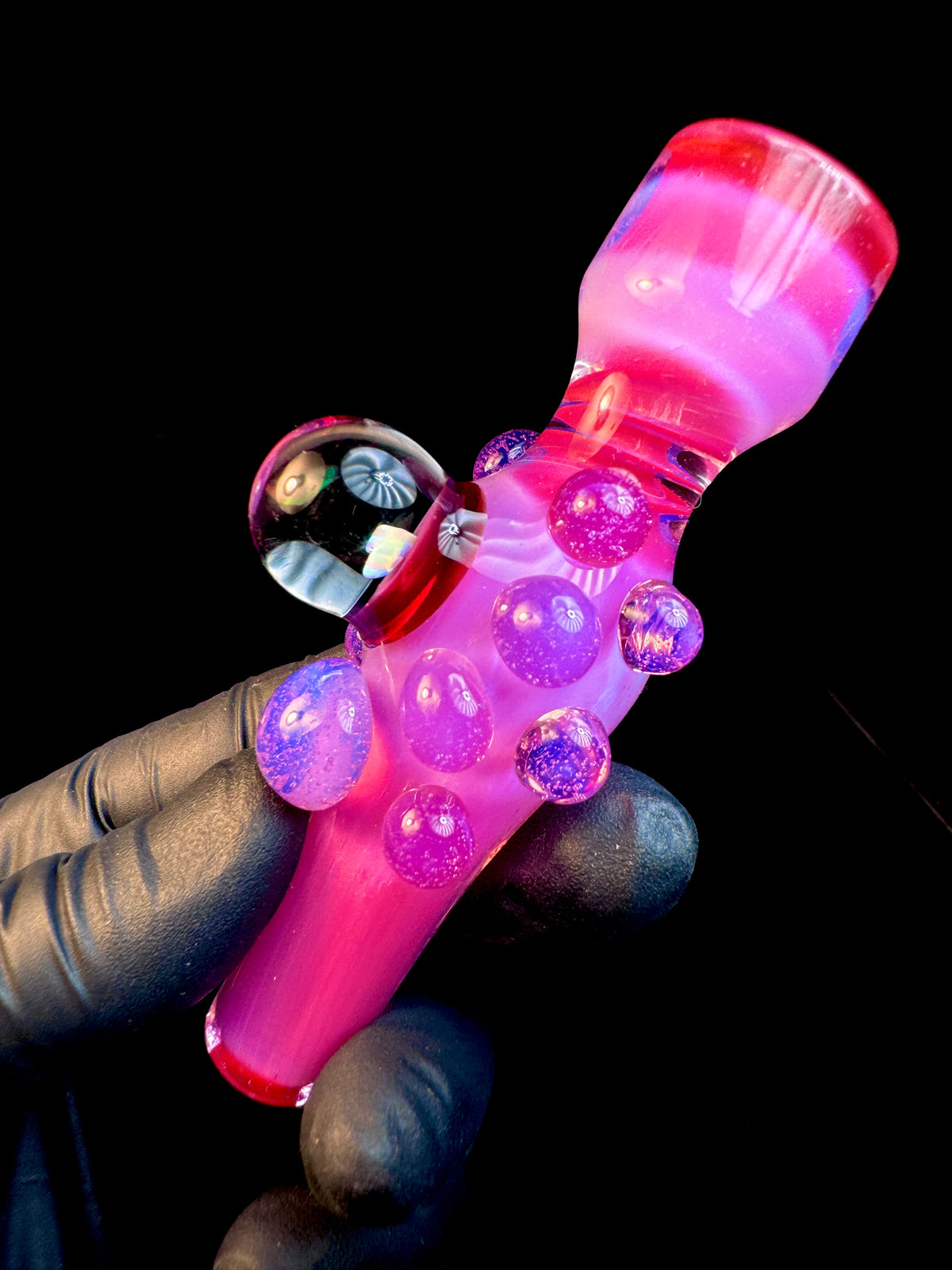 Cosmic bubblegum opal chillum