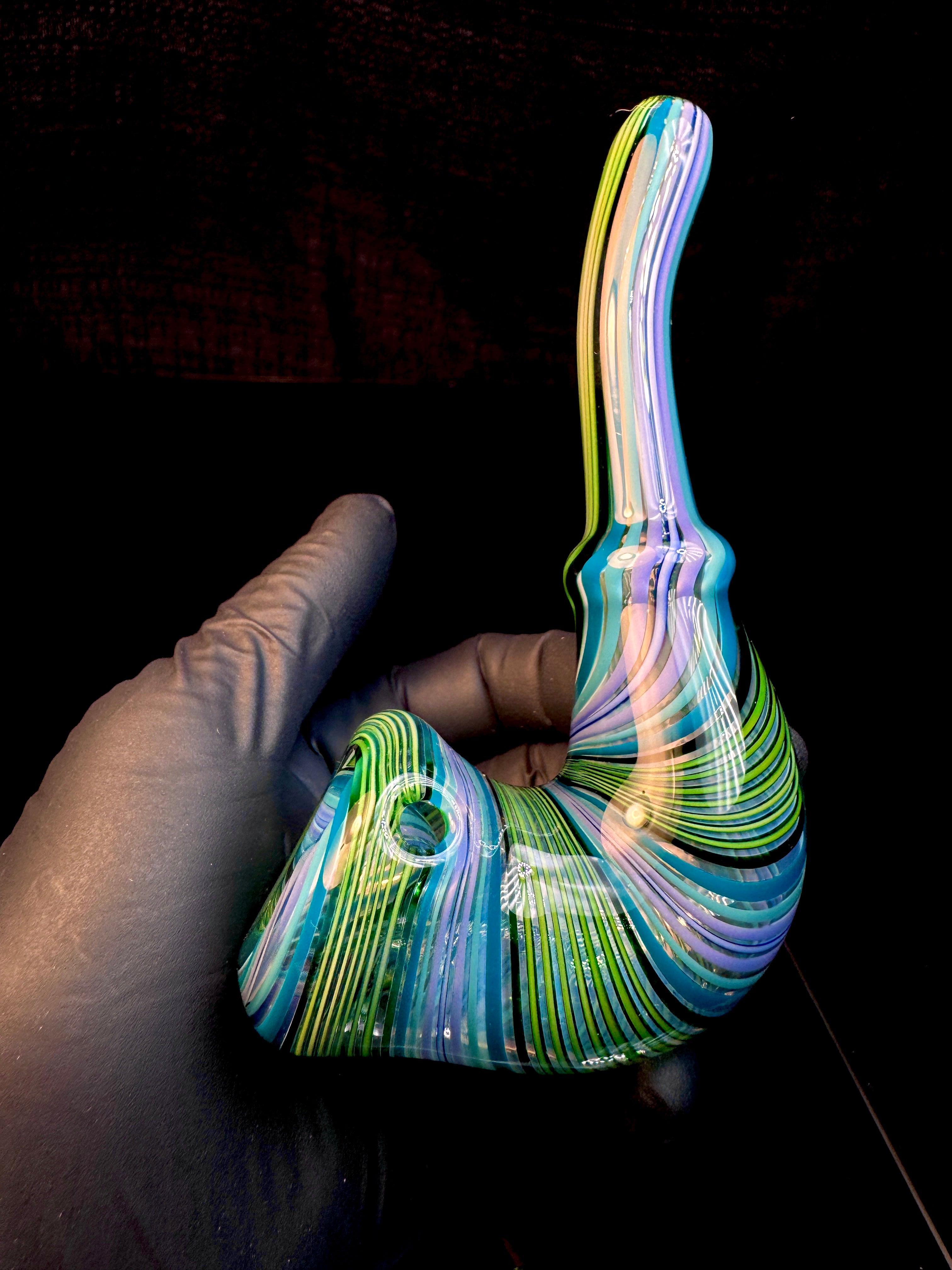 Fumed linework opal Squat lock