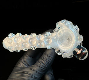 Icy white cropal spoon