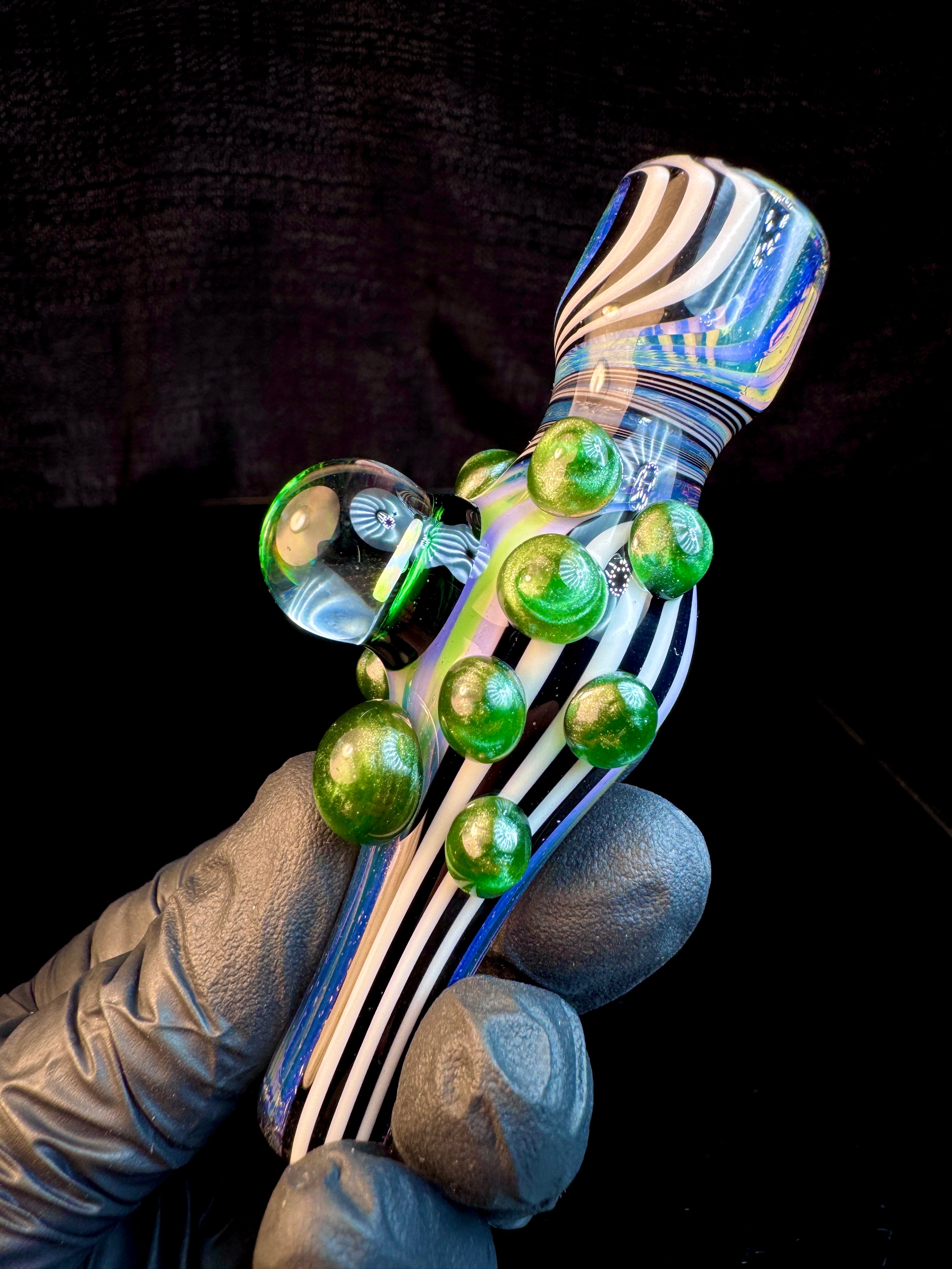 Pink slyme jailbird opal chillum
