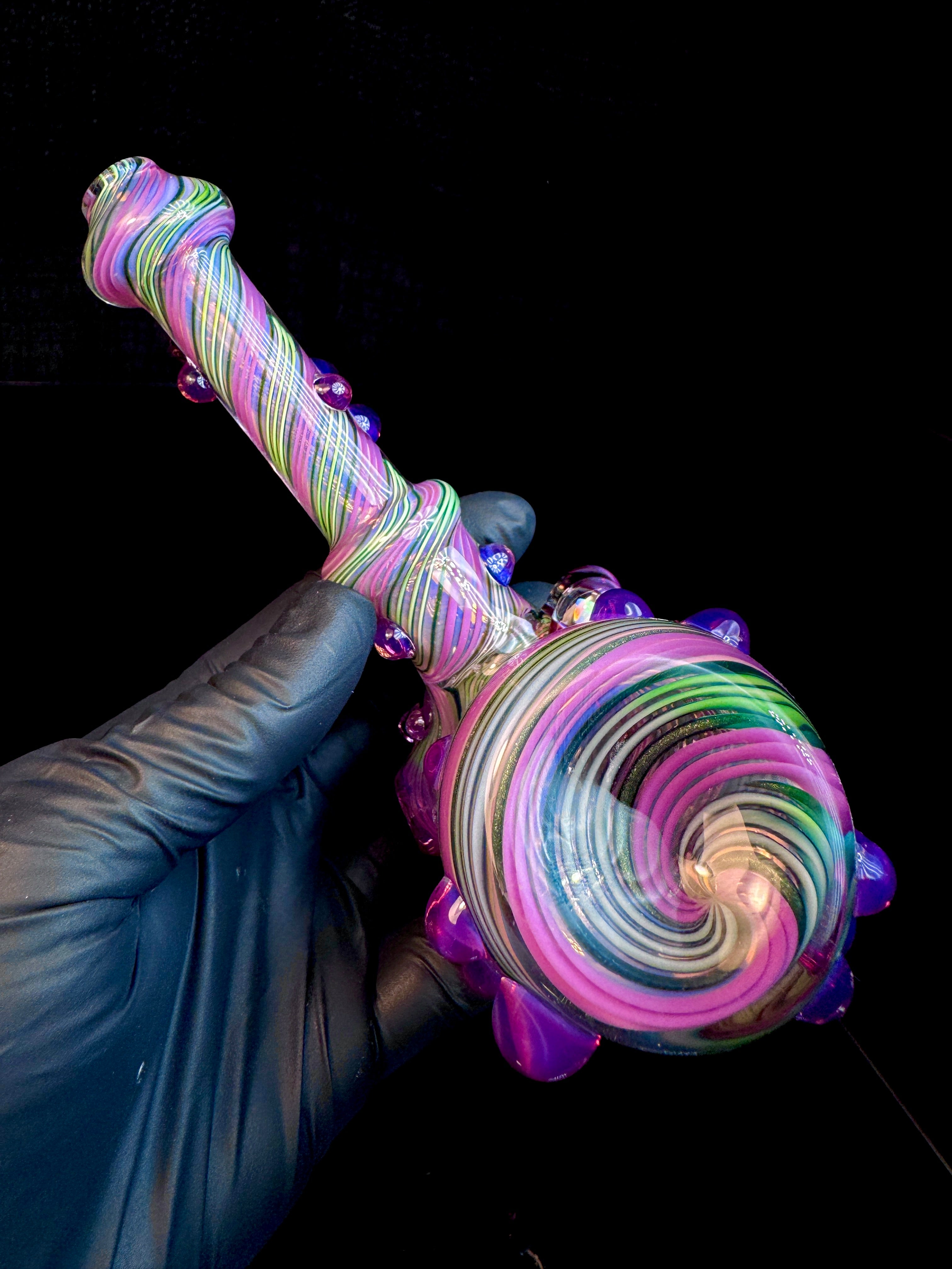 Fumed linework opal hammer