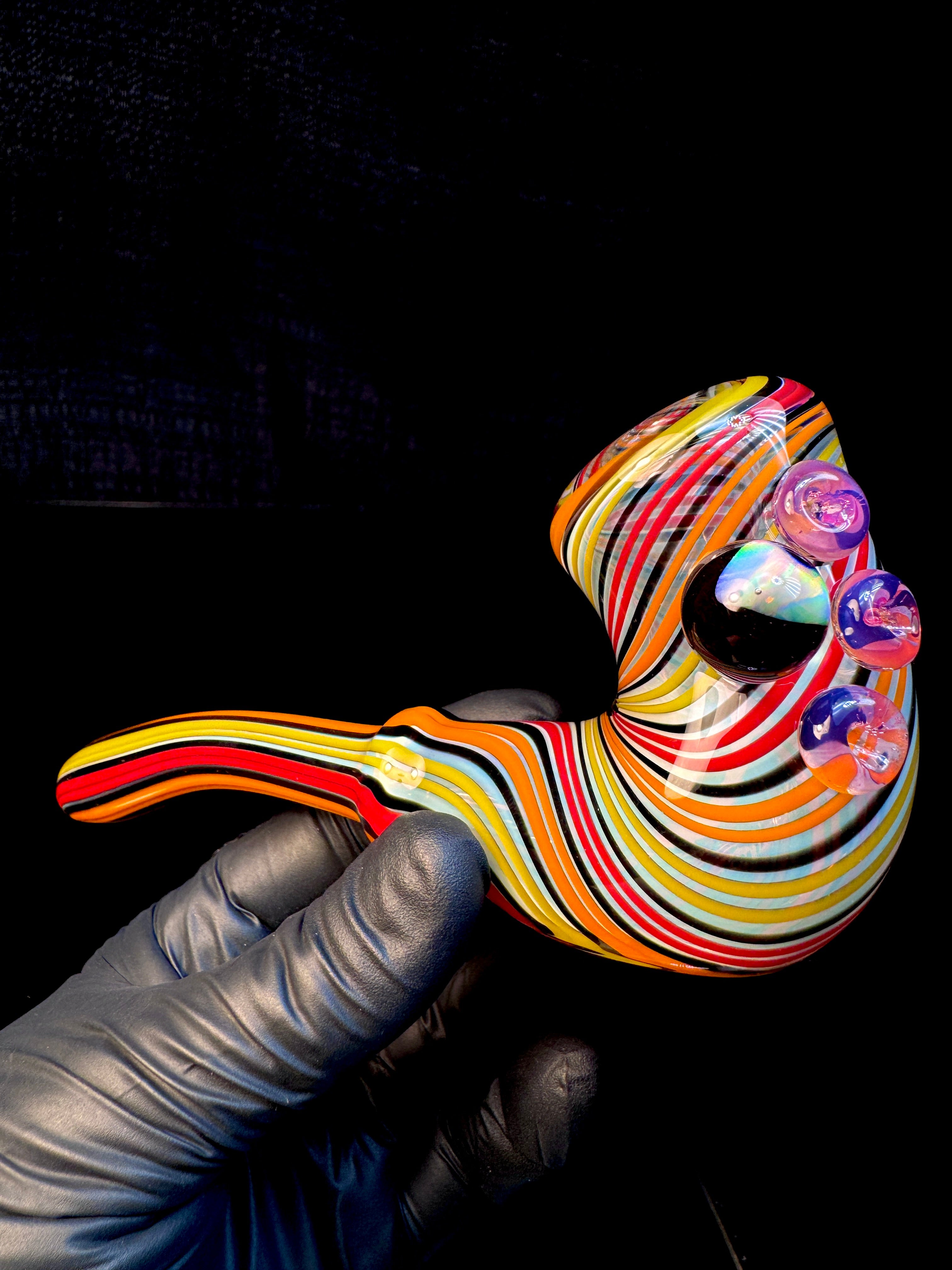 Fumed Kickback pistol lock