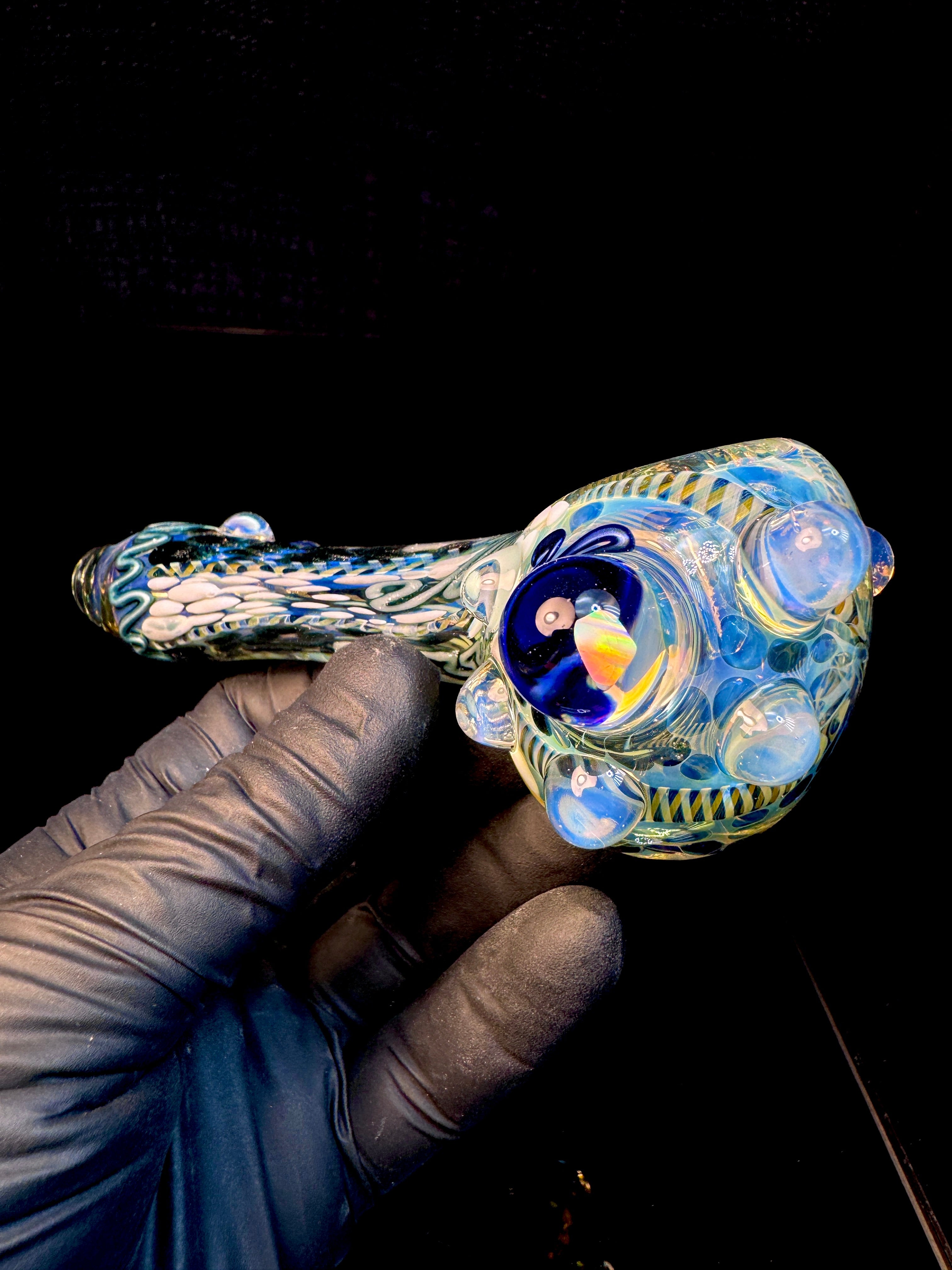 Silver fume x secret white Premo Fume Cane Spoon