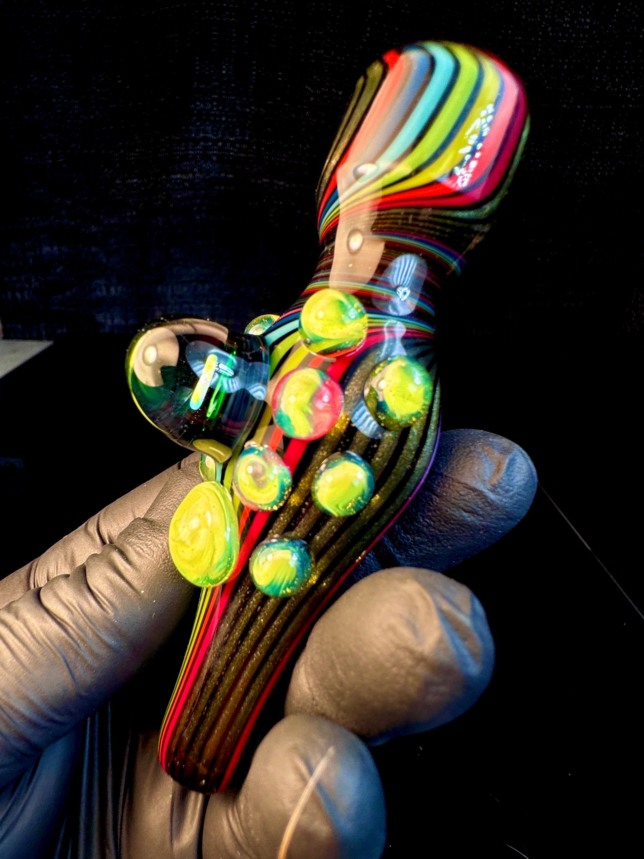 Steel wool rainbow x Slyme opal chillum