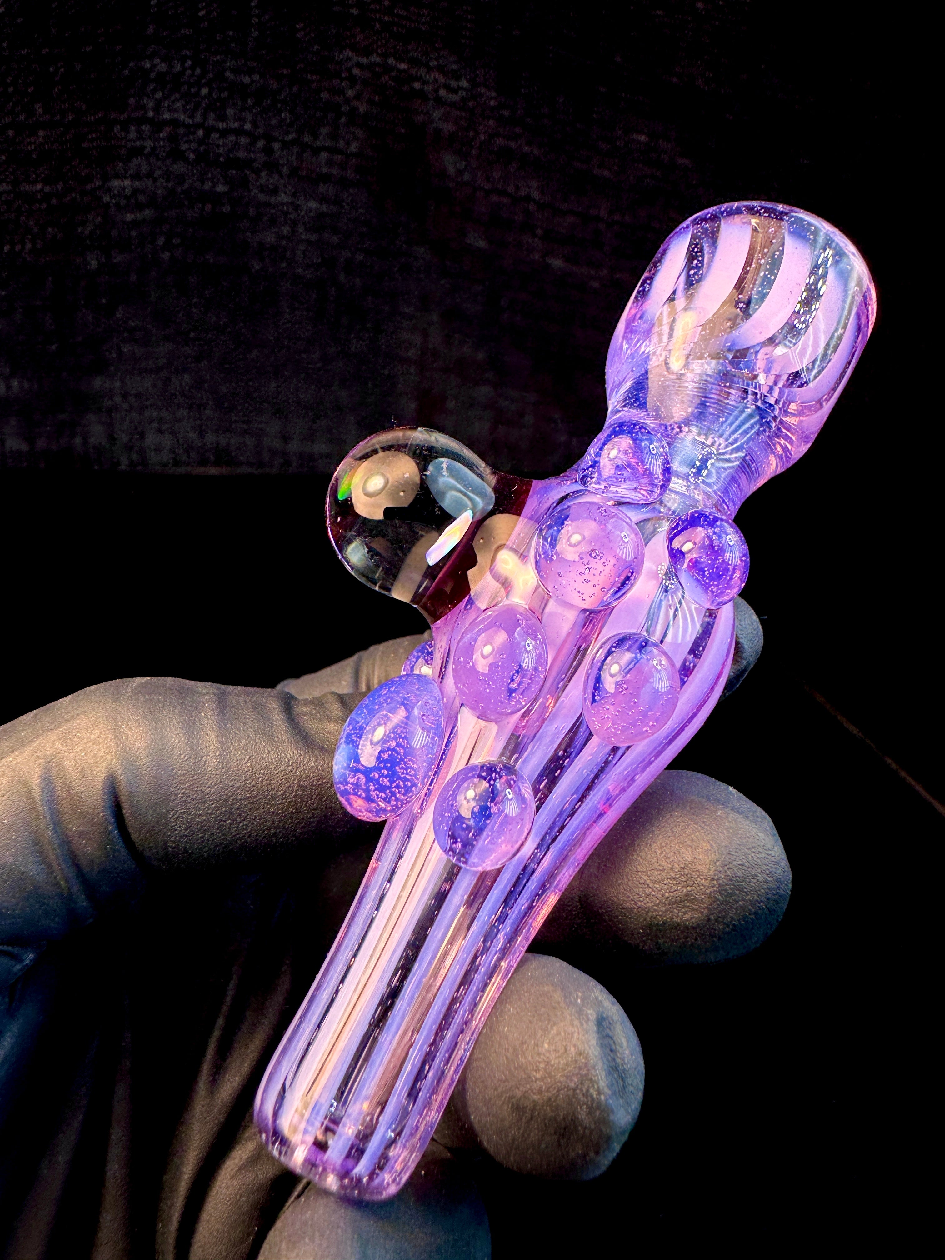 Pink slyme pinstripss opal chillum