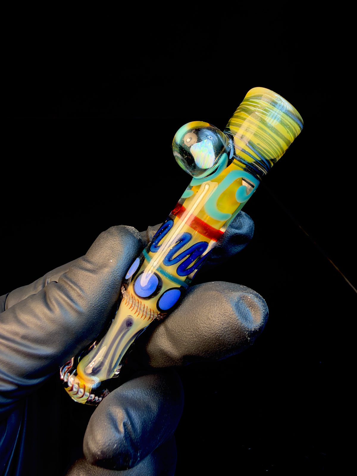 Gold fumed inside out bat