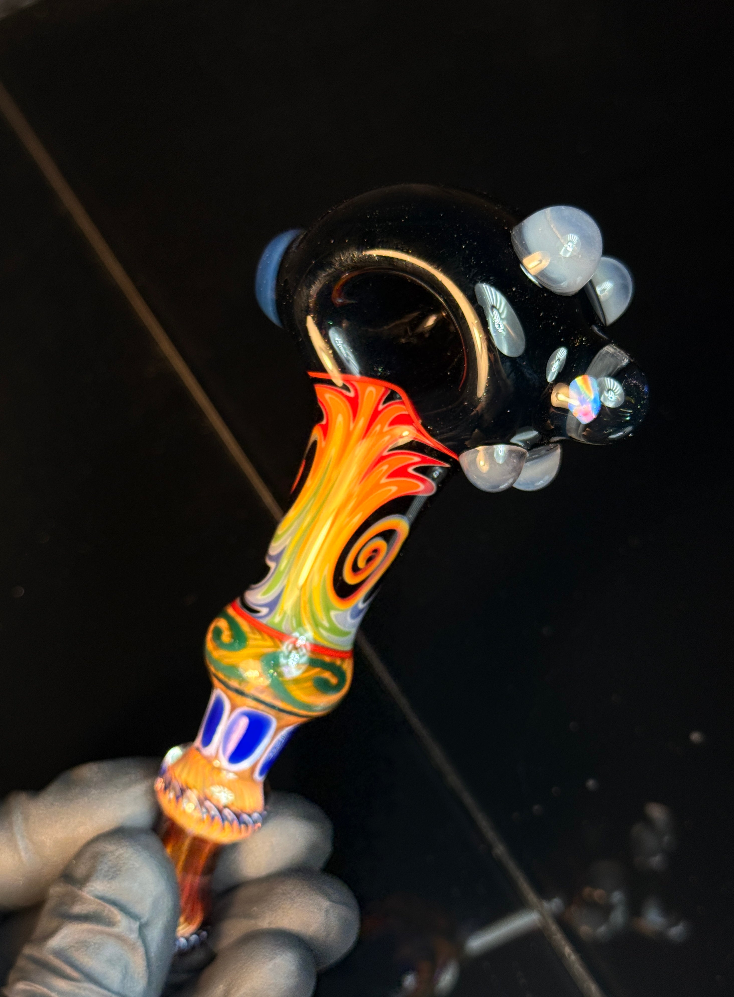 Black Fire wigwag Spoon (Glue Stick)