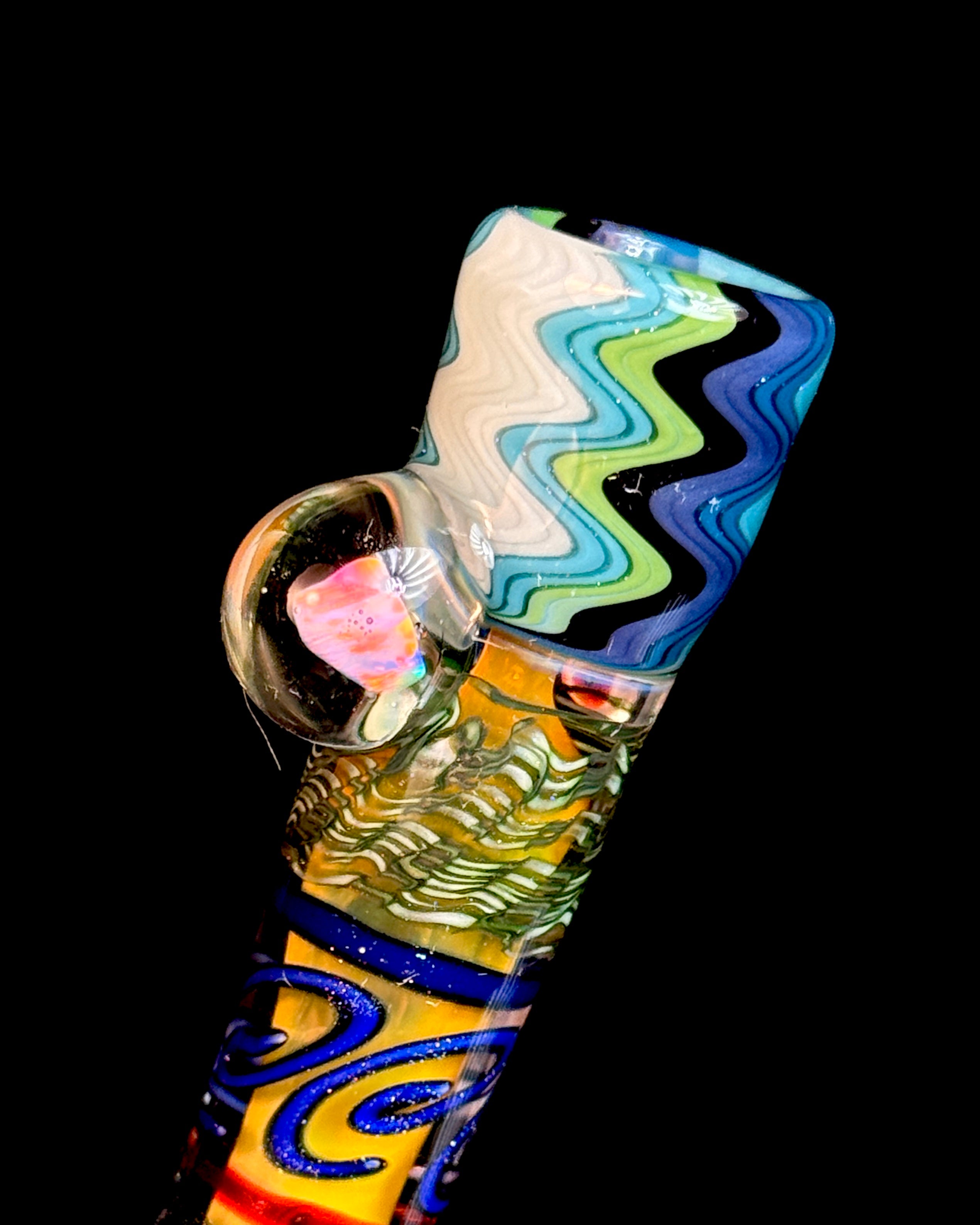 Gold fume Blue Fade Wigwag