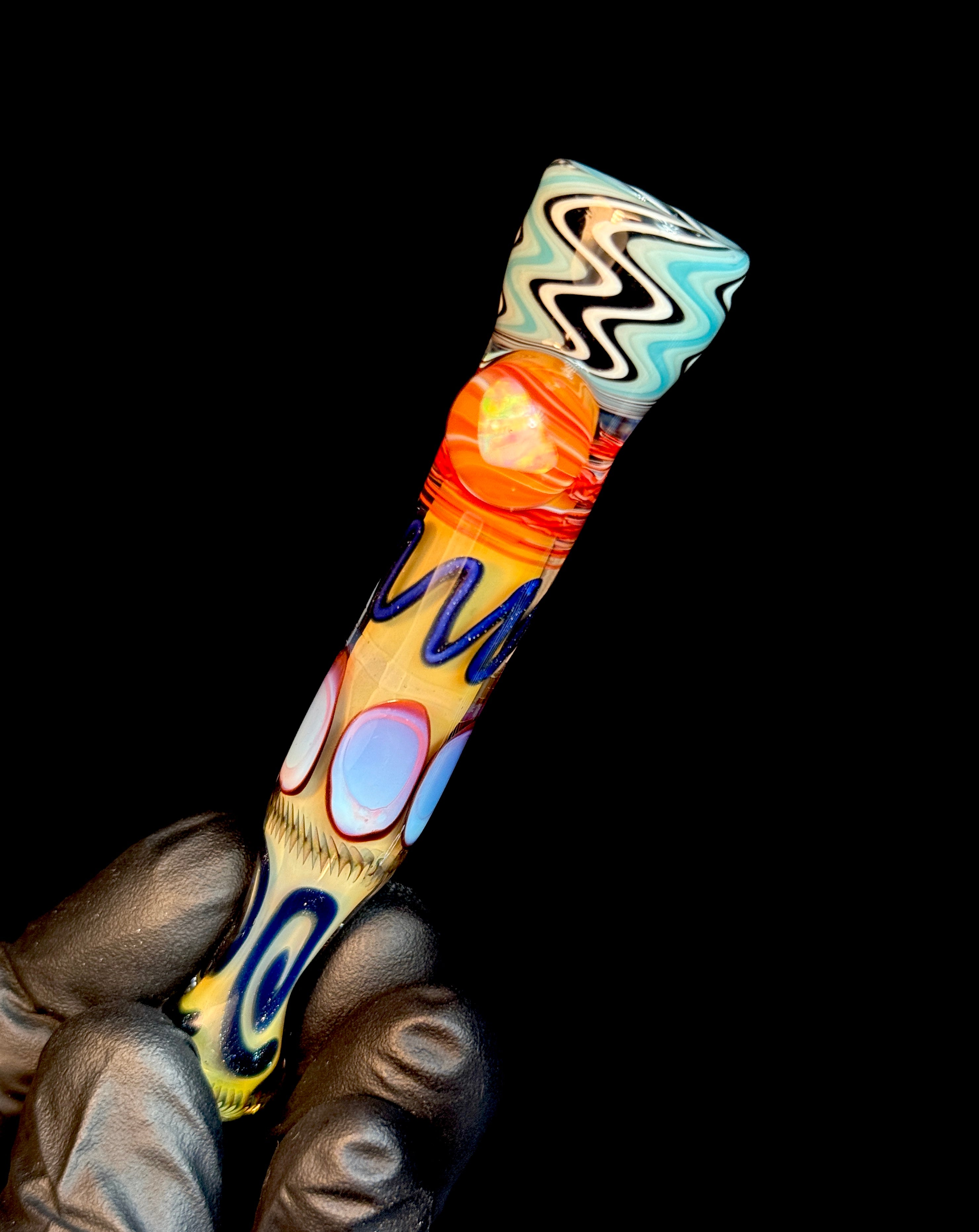Gold Fume Aqua Jailbird wigwag