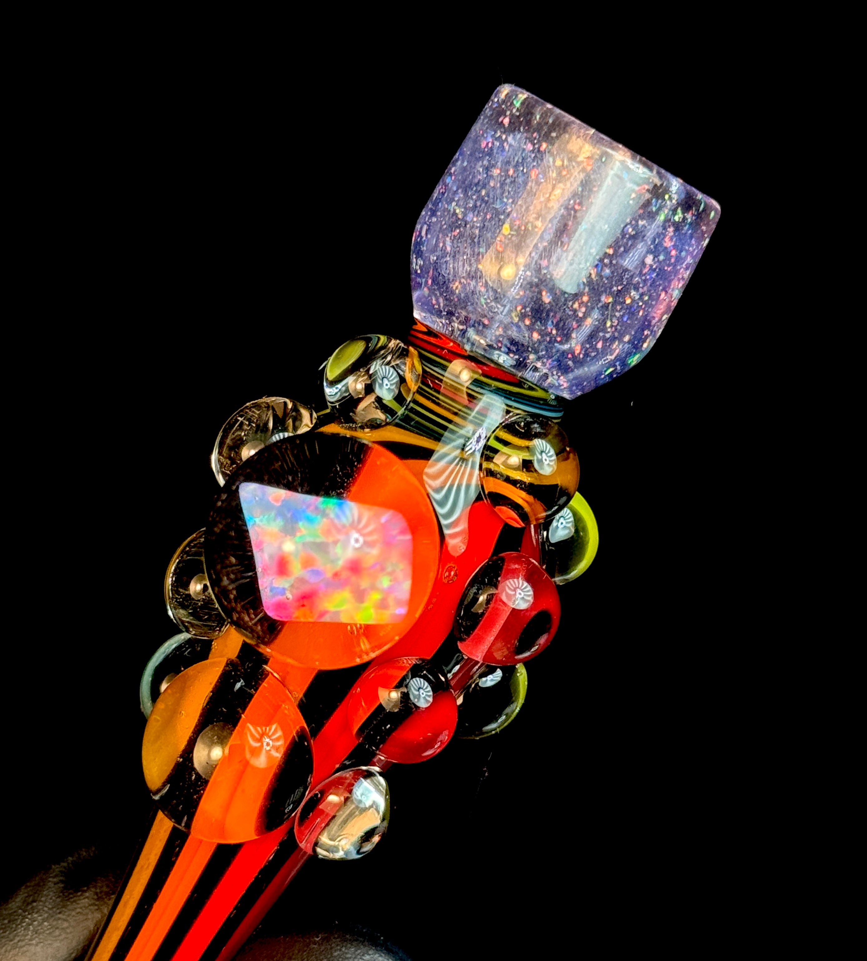 Black Rainbow x Wildberry Cropal Chillum