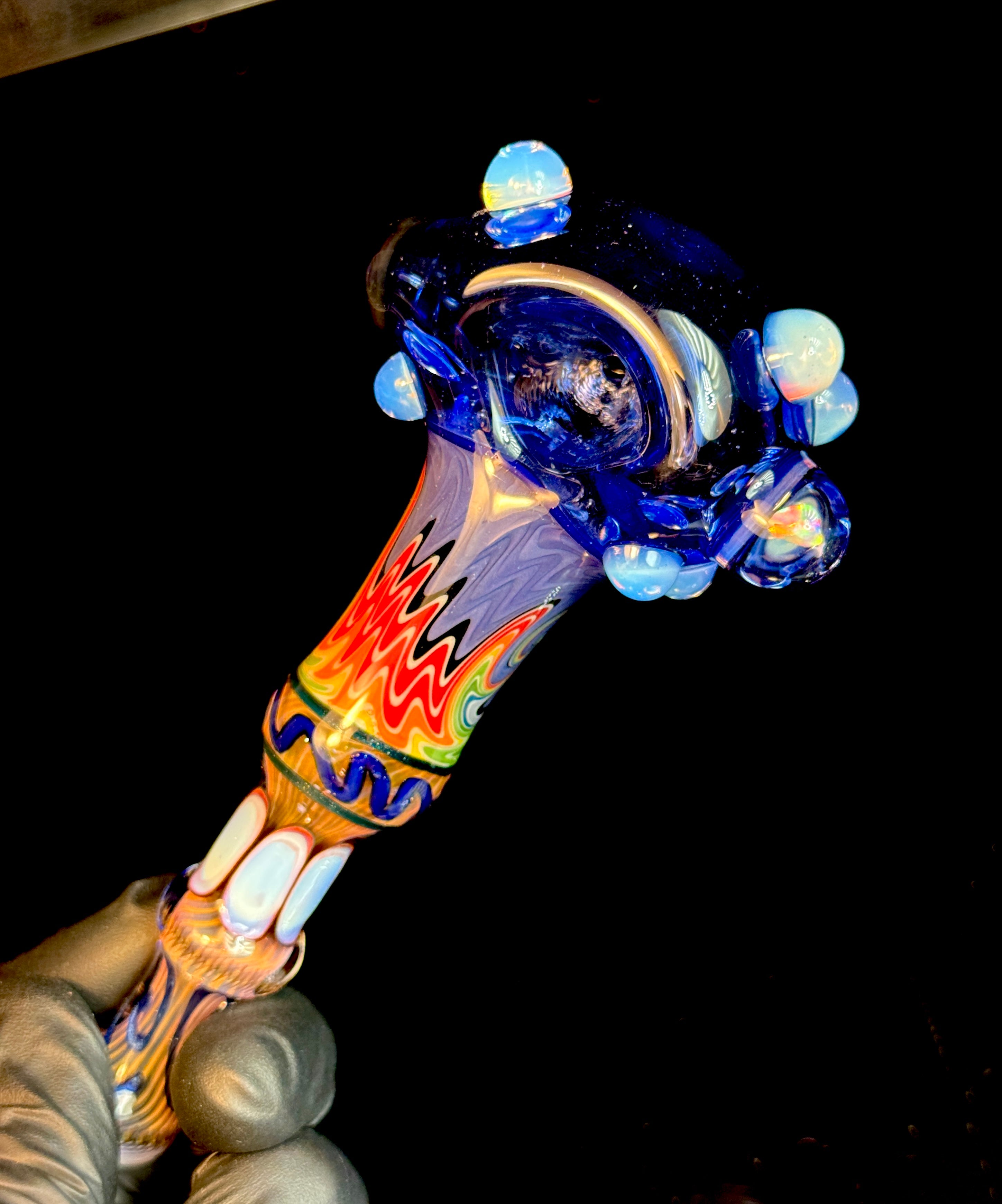 Purple Rainbow Wigwag Spoon