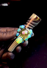 Load and play video in Gallery viewer, Slyme pinstripe opal chillum
