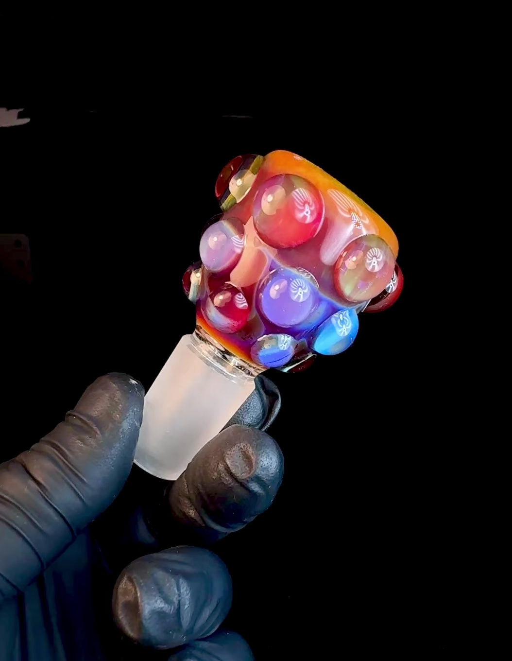 19mm artisan serendipity glass dot bowl