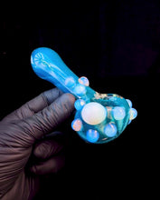 Load and play video in Gallery viewer, Aqua blue spruce fade dot pipe
