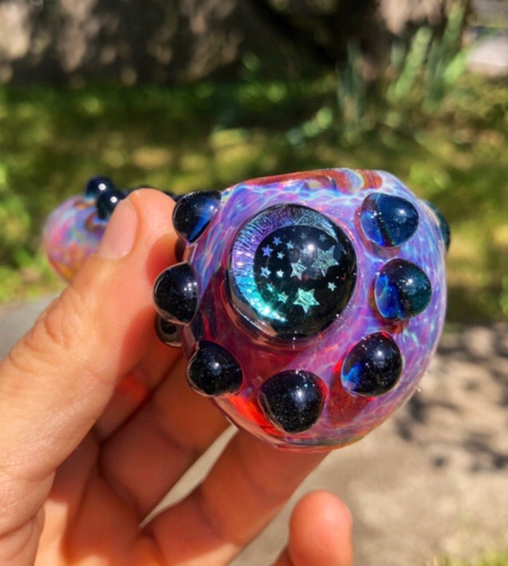 Moon and stars pipe