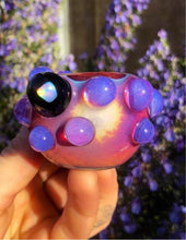 Load image into Gallery viewer, Pink opal glass pipe

