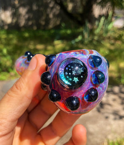 Moon and stars pipe